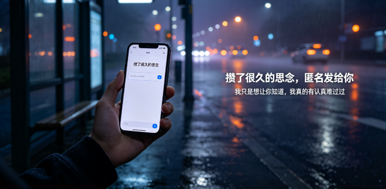 攒了很久的思念，匿名发给你